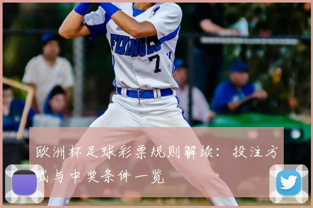 欧洲杯足球彩票规则解读：投注方式与中奖条件一览